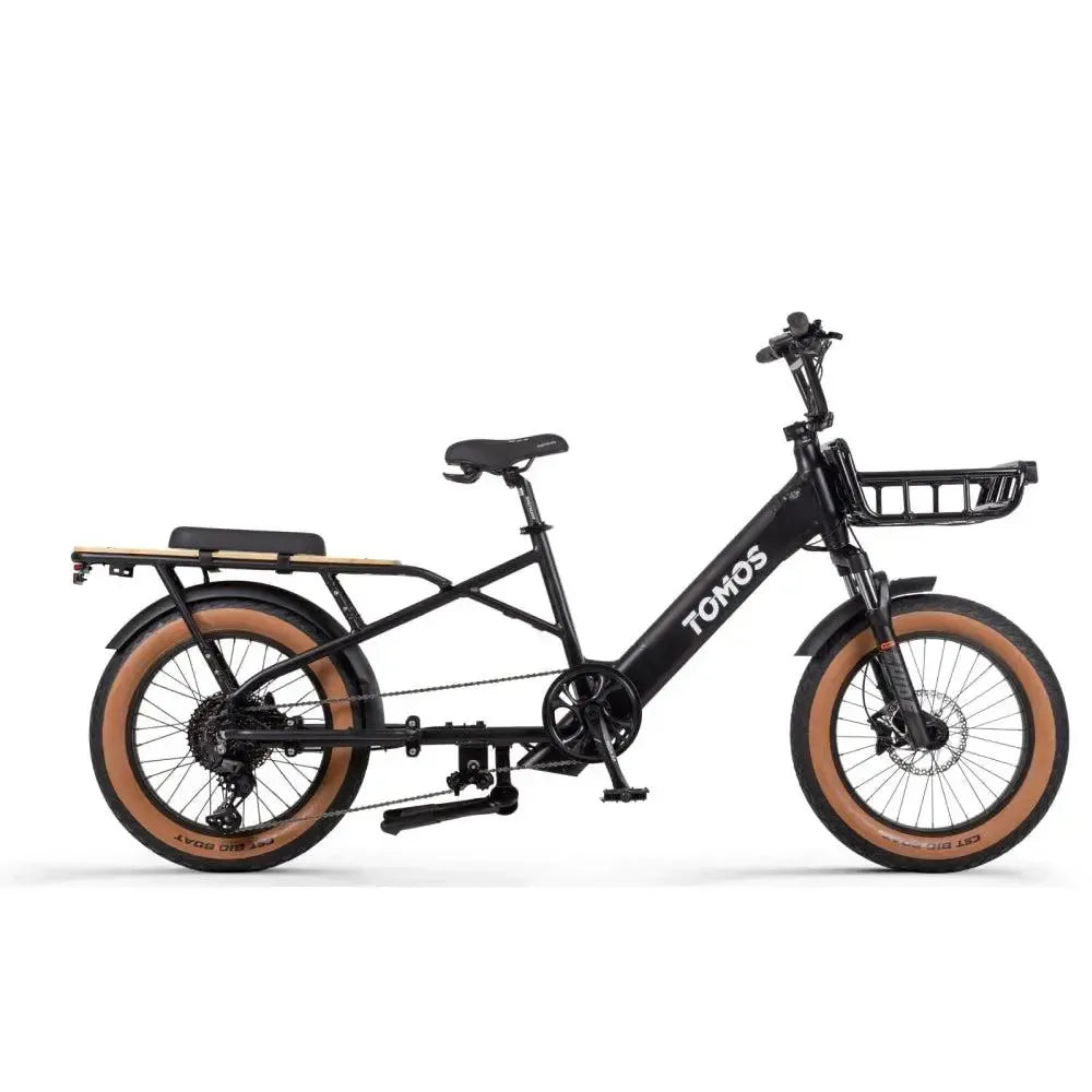 Tomos E-Cargo - Longtail - Black