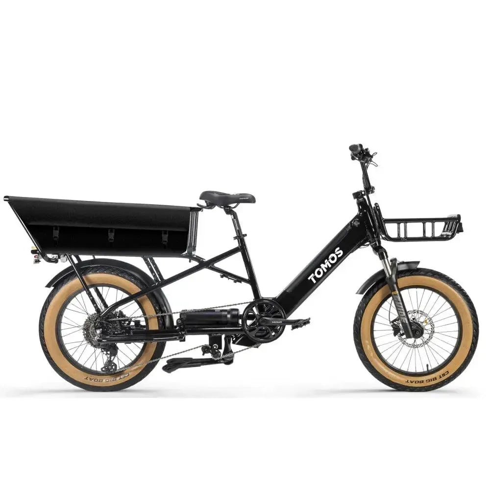 Tomos E-Cargo - Longtail - Black
