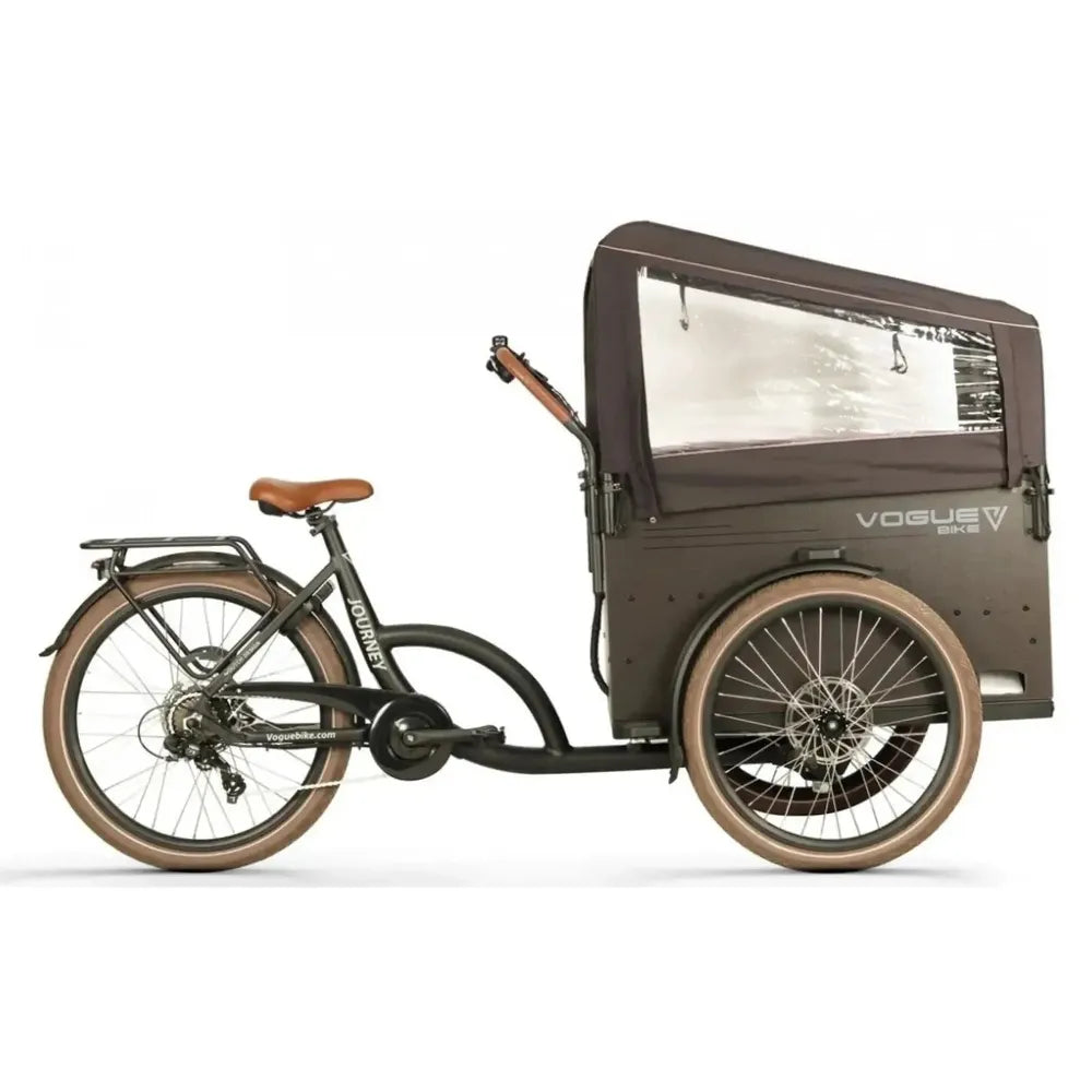 Vogue Journey Plus - Matte Black - Brown