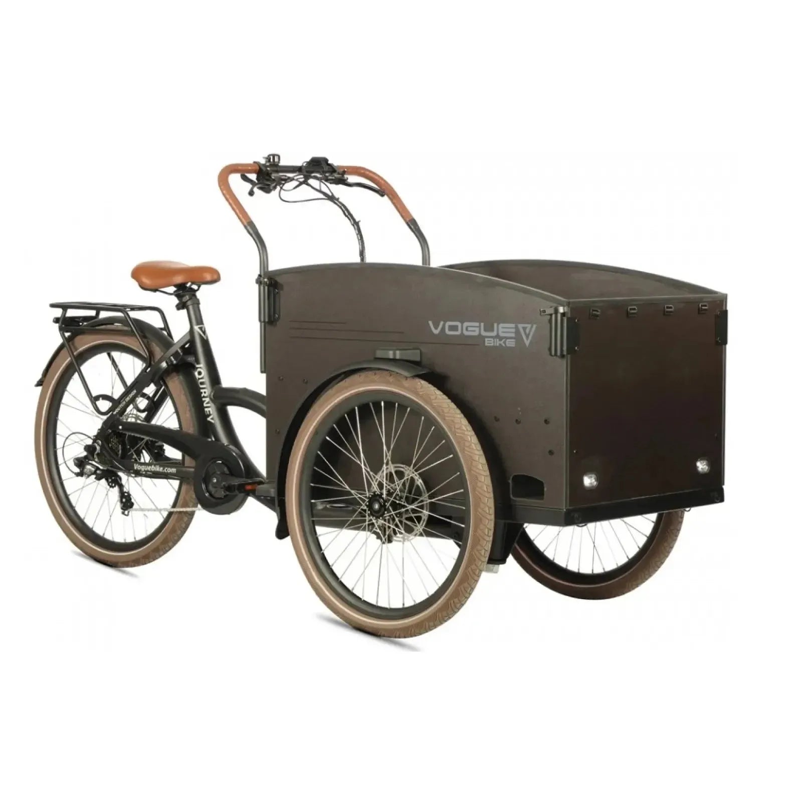 Vogue Journey Plus - Matte Black - Brown