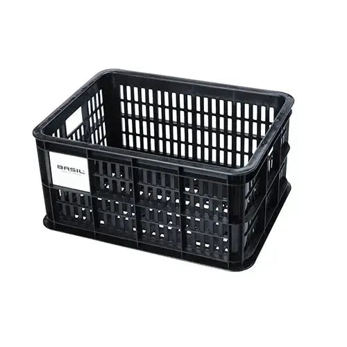 Basil - Bike Crate S - 17.5 Liters - Black