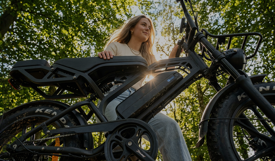 Fatbikes from €749. Delivered tomorrow.