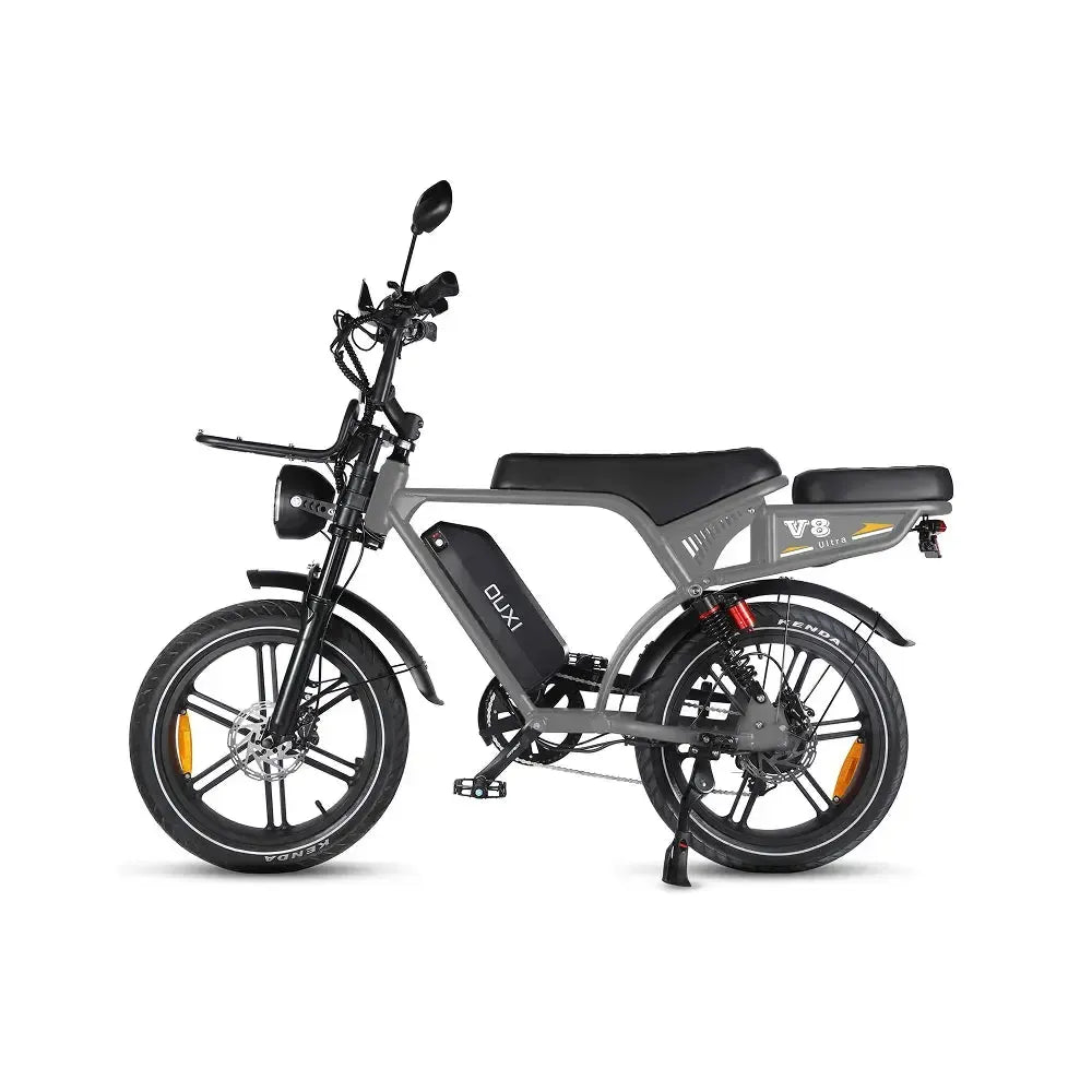 Ouxi V8 Ultra - Dark Gray - Brown Saddle