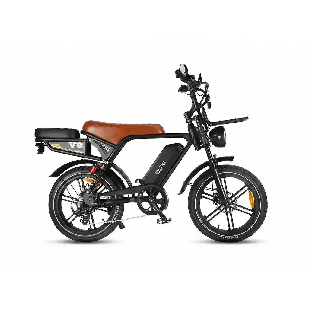 Ouxi V8 Ultra - Black - Brown Saddle